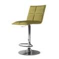 thumbnail image 1 of Simpli Home Nadia Contemporary Adjustable Bar Stool In Acid Green Linen Look Fabric, 1 of 6
