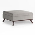 thumbnail image 1 of Simpli Home Owen 36W Square Storage Ottoman, 1 of 6