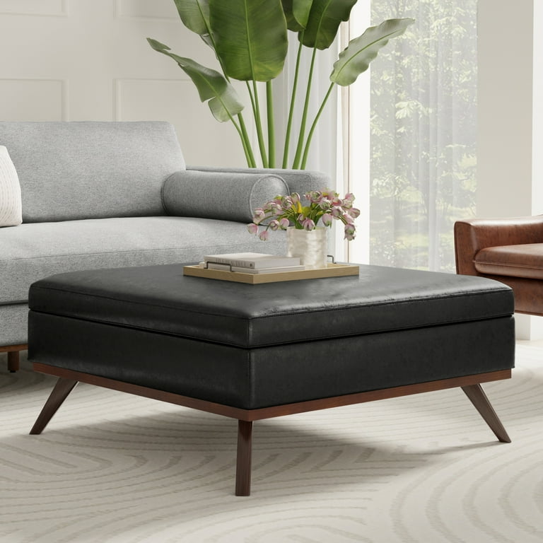 Simpli Home Owen 41 inch Wide Mid Century Modern Square XL Square