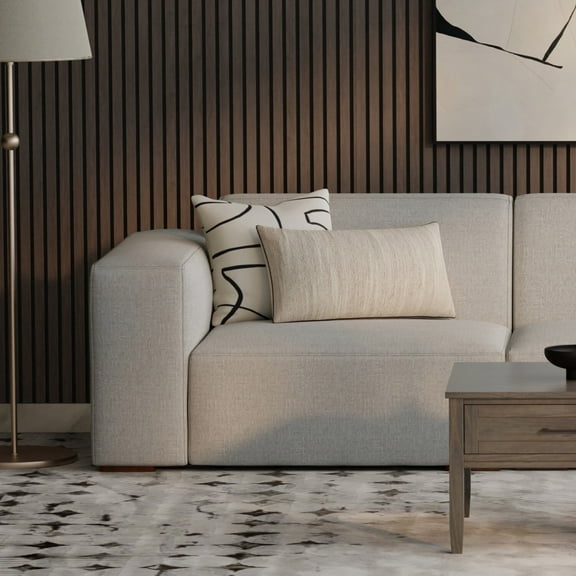 Simpli Home Rex Left Arm Sofa Module