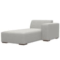 thumbnail image 1 of Simpli Home Rex Right Chaise Sofa Module, 1 of 15