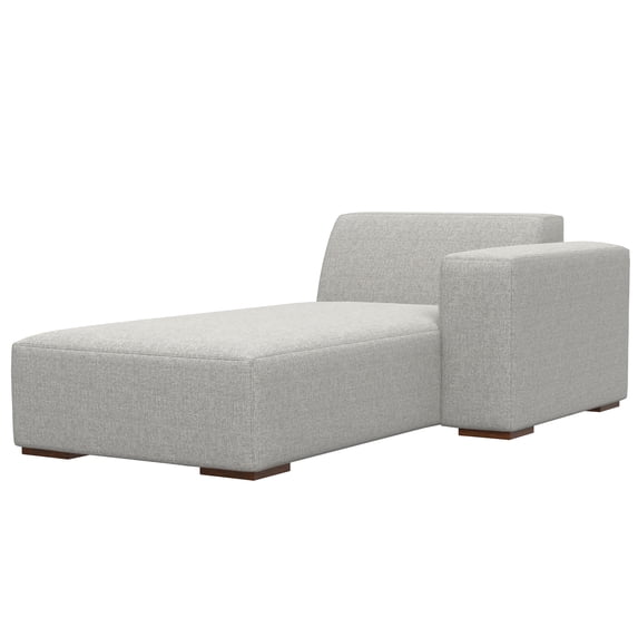 Simpli Home Rex Right Chaise Sofa Module