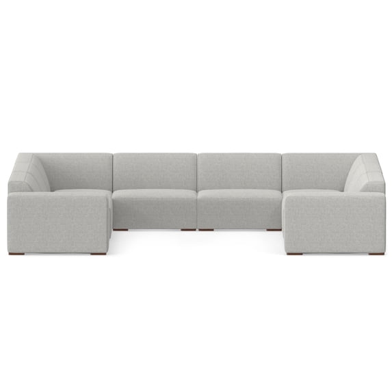 Simpli Home Rex U-Shaped Sectional Sofa