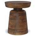 thumbnail image 1 of Simpli Home Robbie 16W Round Pedestal Accent Table, 1 of 9
