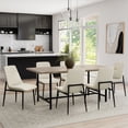 thumbnail image 1 of Simpli Home Savannah Dining Chair (Set of 2) in Natural Linen Look Fabric, 1 of 15