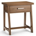 thumbnail image 1 of Simpli Home Sawhorse 1 Drawer Nightstand in Medium Saddle Brown, 1 of 11