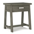 thumbnail image 1 of Simpli Home Sawhorse Bedside Table-Color:Farmhouse Grey, 1 of 7