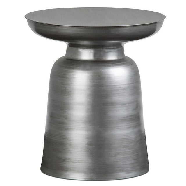 Simpli Home Toby Metal Accent Table In Gold