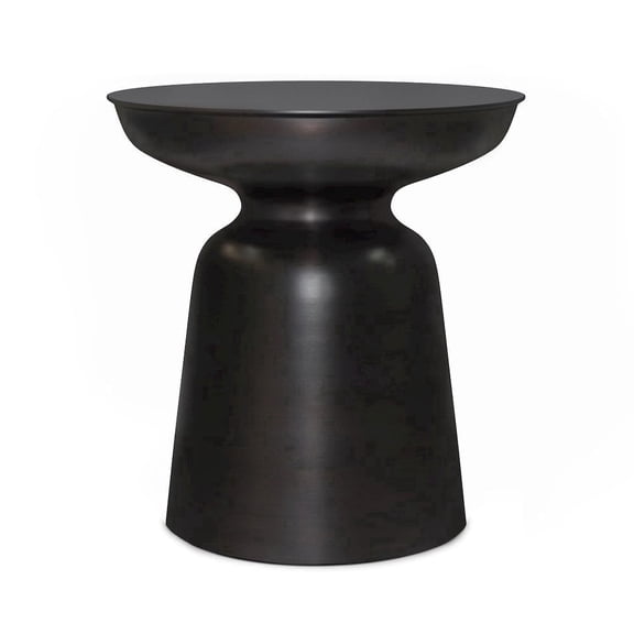 Simpli Home Toby 17W Round Bell Shape Accent Table