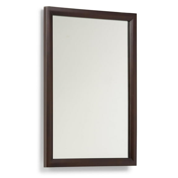 Simpli Home Urban Loft 22 x 30 Bath Vanity Decor Mirror-Color:Tobacco