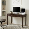 thumbnail image 1 of Simpli Home Warm Shaker 48 inch Wide Solid Wood Transitional Desk in Russet Brown, 1 of 11