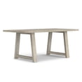 thumbnail image 1 of Simpli Home Whitley 72 inch Wide Solid Mango Farmhouse Dining Table in White Wash, 1 of 10