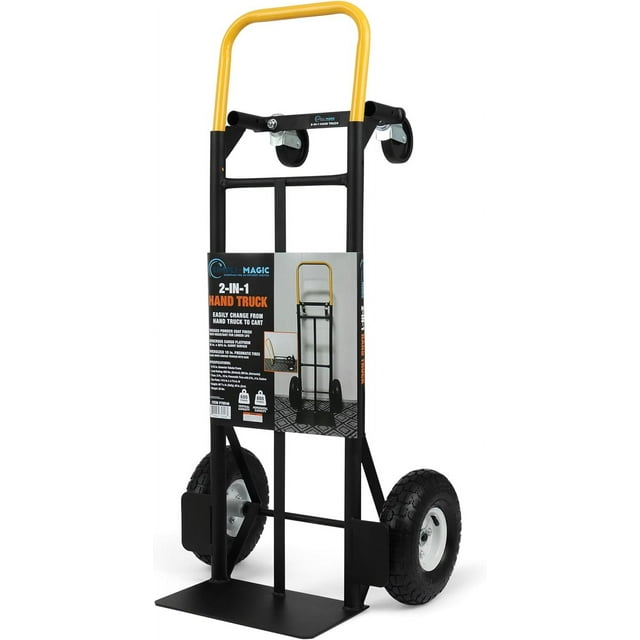 SimpliMagic Capacity Hand Truck Dolly Moving Cart with Wheels 800 Lbs Max Weight