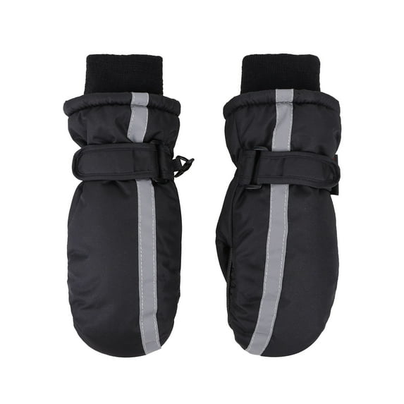 SimpliKids Children's Winter Sport 3M Thinsulate Waterproof snowboard Mittens,S,Black