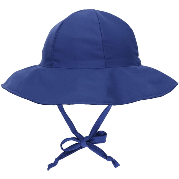 SimpliKids UPF 50+ UV Ray Sun Protection Wide Brim Baby Sun Hat,Navy,2-4 Years