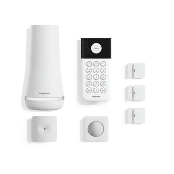 SimpliSafe 7-piece Home Security System - Optional 24/7 Professional Monitoring - No Contract