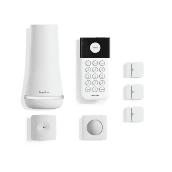 SimpliSafe 7-piece Home Security System - Optional 24/7 Professional Monitoring - No Contract