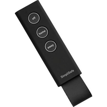 Key Fob Remote for SimpliSafe Systems - Black