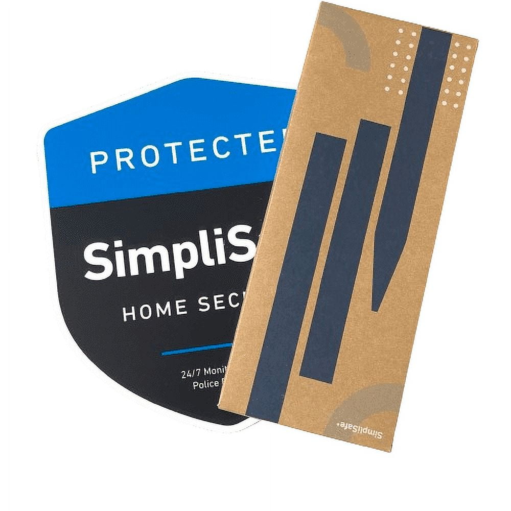 SimpliSafe Yard Sign Stakes with Home Security Sign