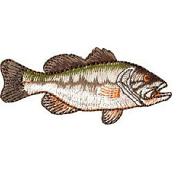 Simplicity 1 1/4"x3" Iron-On Fish Applique