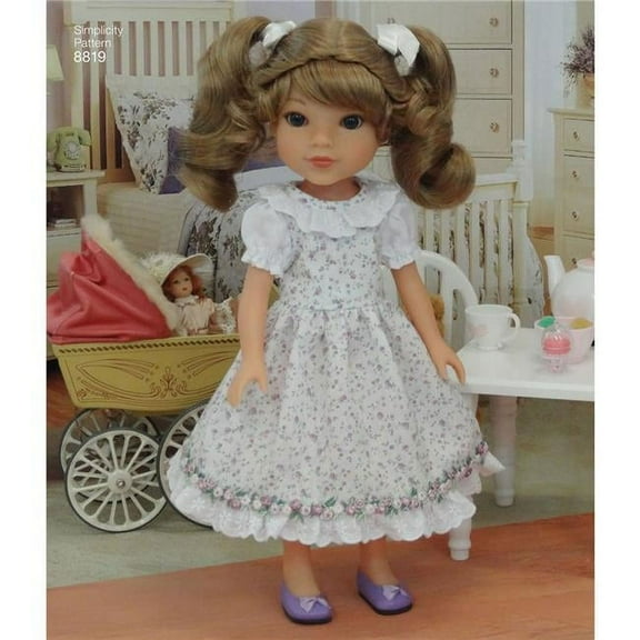 Simplicity 14" Doll Clothes Pattern, 1 Each