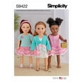 thumbnail image 1 of Simplicity 18" Doll Clothes-ONE SIZE, 1 of 1