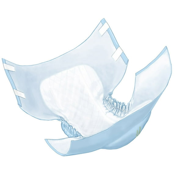 Simplicity Adult Incontinence Brief XL Moderate Absorbency Mat Body Shape, 60045, Extra, 15 Ct