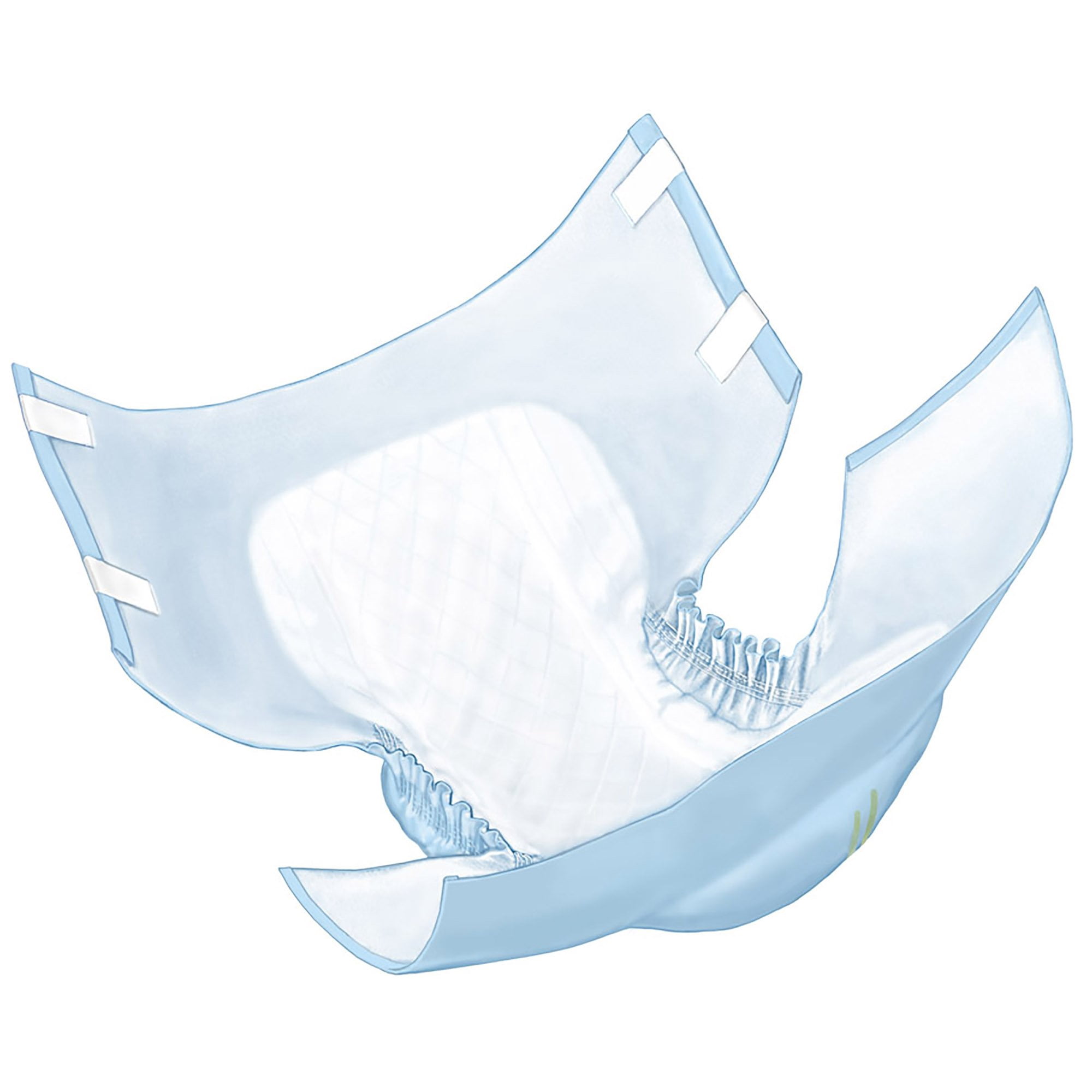 Simplicity Adult Incontinence Brief XL Moderate Absorbency Mat Body ...