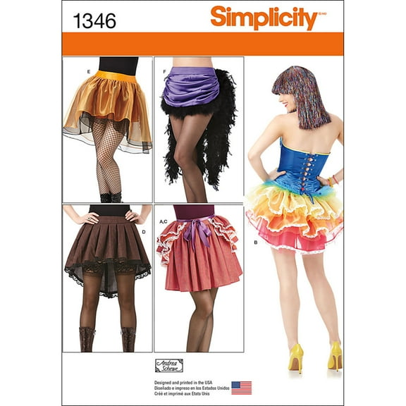 Simplicity Adults' Size 14-22 Costumes Pattern, 1 Each