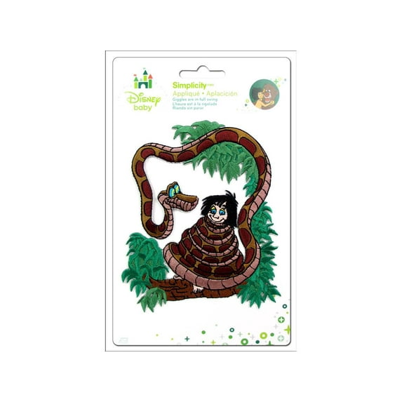 Simplicity Applique Disney Baby Iron On Book Snake