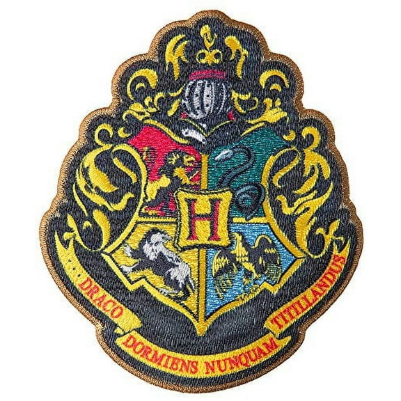 Simplicity Applique Iron On Harry Potter Hogwarts School Emblem