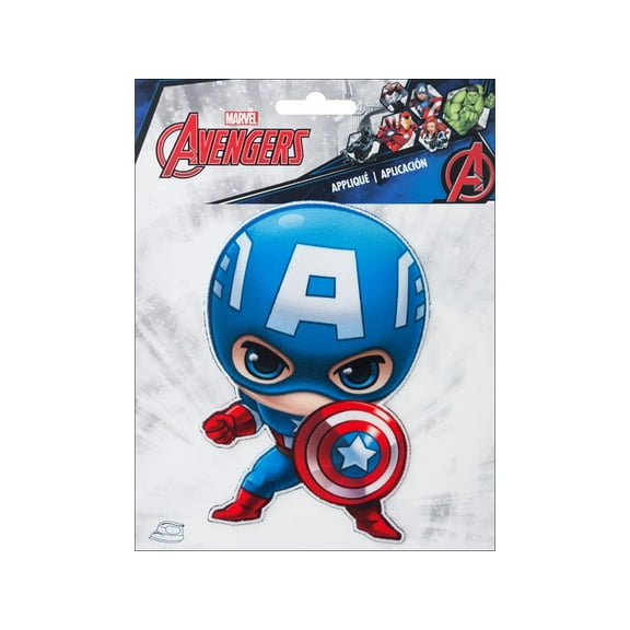Simplicity Applique Iron On Lg Captain American Ch