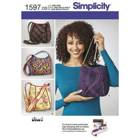 Simplicity Bags Pattern, 1 Each