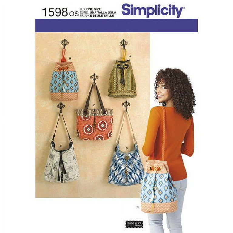 Simplicity Bags Pattern 1 Each Walmart