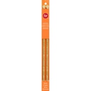 Simplicity Boye 10.25 in Acrylic Glitter Knitting Needles, Size 8, Gold