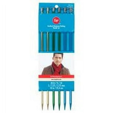 Simplicity Boye 10 in Anodized Aluminum Knitting Needle Set, Size 8 9 10 Multicolor