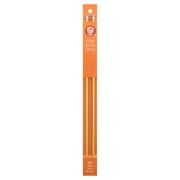 Simplicity Boye 14 in Anodized Aluminum Single-Point Knitting Needles, Size 8 Gold