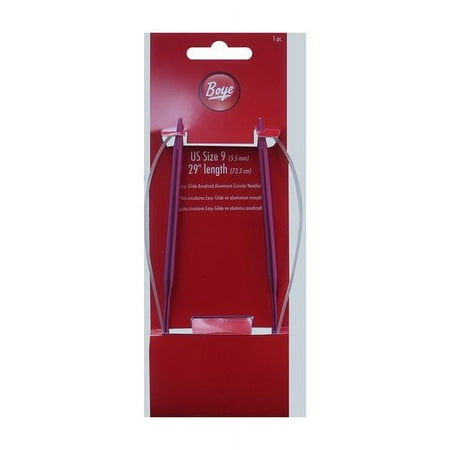 Simplicity Boye 29 in Anodized Aluminum Circular Needles, Size 9
