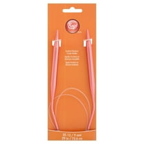 Simplicity Boye 29 in Anodized Aluminum Knitting Circular Needles, Size 13 Pink