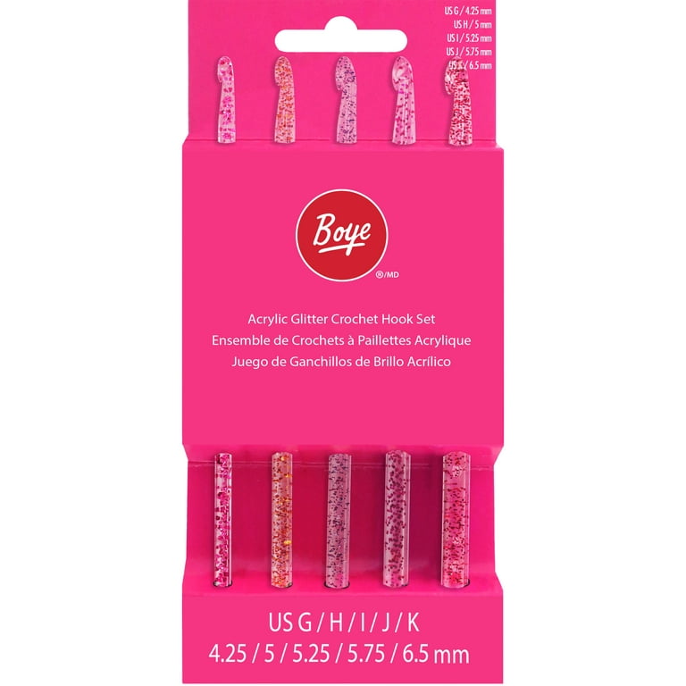 Boye Aluminum Crochet Hooks – One Big Happy