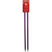 Simplicity Boye Aluminum 14 in Single Point Knitting Needle, Size 11 Purple