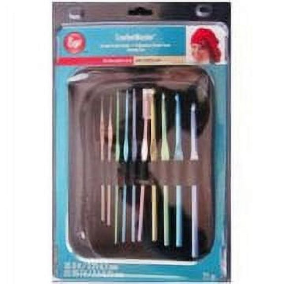 Simplicity Boye Crochet Master Steel and Aluminum Crochet Hook Set Multicolor