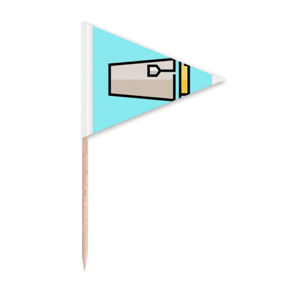 Simplicity Caricature Milk Tea Cup Pixel Toothpick Triangle Cupcake ...