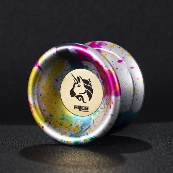 Simplicity Cartoon 1A Yoyo Concentration Fall Prevention Yoyo Ball Portable Durable Metal Yoyo