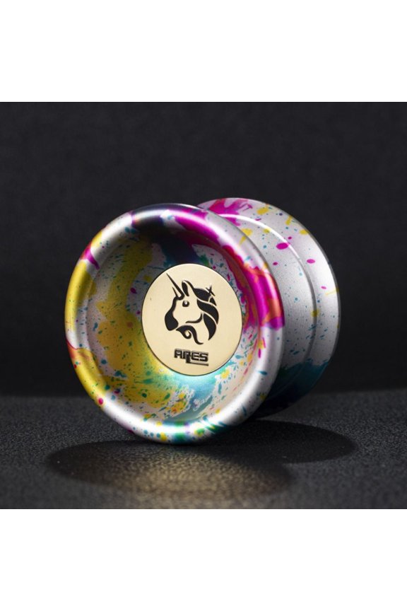 Simplicity Cartoon 1A Yoyo Concentration Fall Prevention Yoyo Ball Portable Durable Metal Yoyo