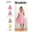 thumbnail image 1 of Simplicity Childrens Gathered Skirt Dresses-2-3-4-5, 1 of 8