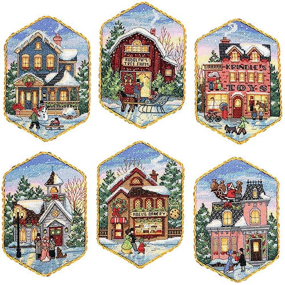 Design Works Counted Cross Stitch Kit 3.5x4 Set Of 6-signs Of