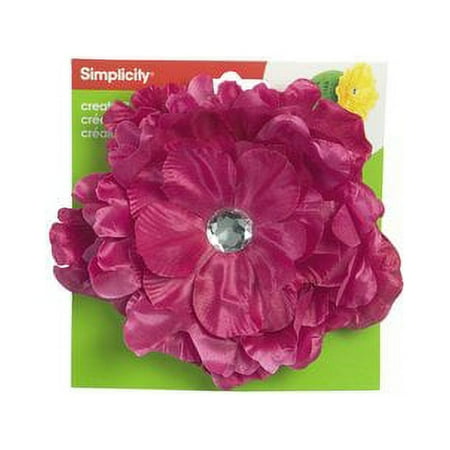 Simplicity Ciy Lg Flower Htpnk