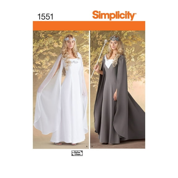 Simplicity Craft Size 16-24 Costume Pattern, 1 Each