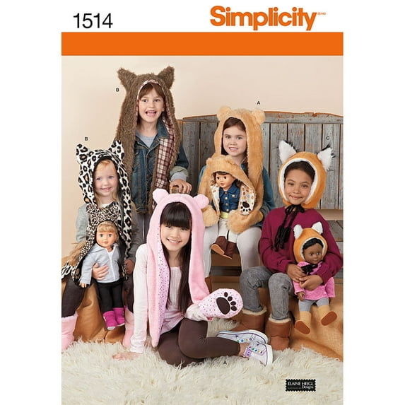 Simplicity Crafts Size S-L Costumes Pattern, 1 Each